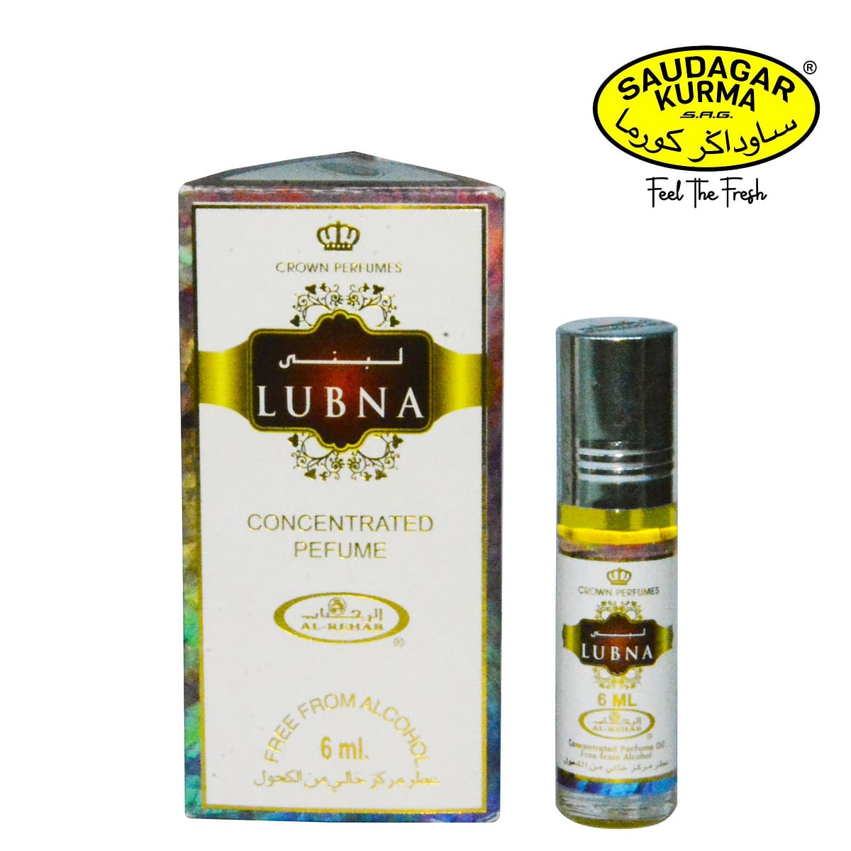 Al Rehab Lubna Perfumes 6ml X 3btl Pemborong Kurma Online